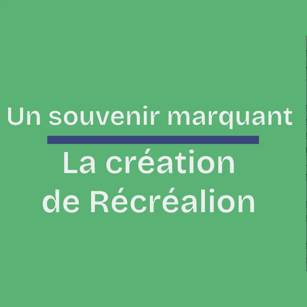 Un souvenir fondateur